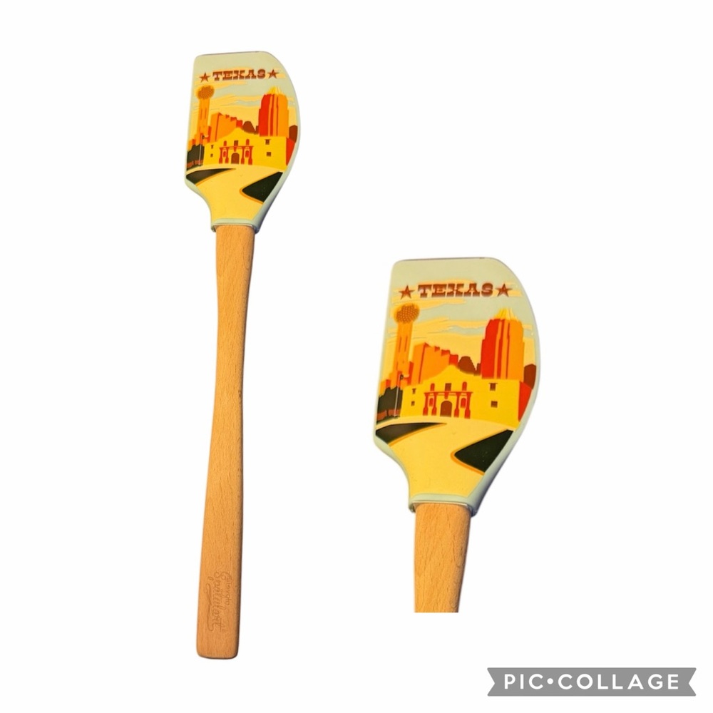 Tovolo Texas Rubber Spatula Travel Souvenir Kitchen Collectible